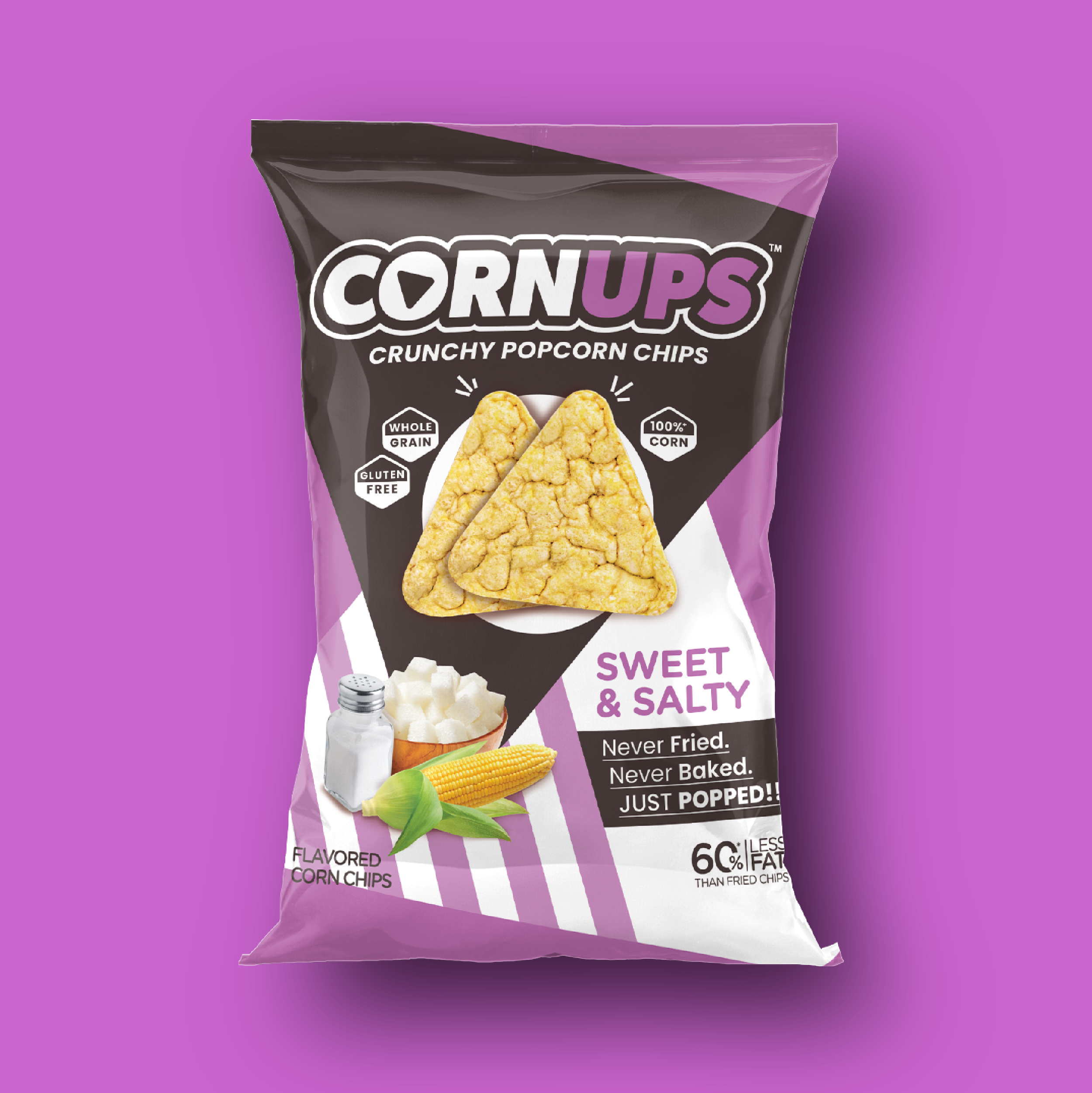 CornUps Popcorn Chips (All Flavors Box)