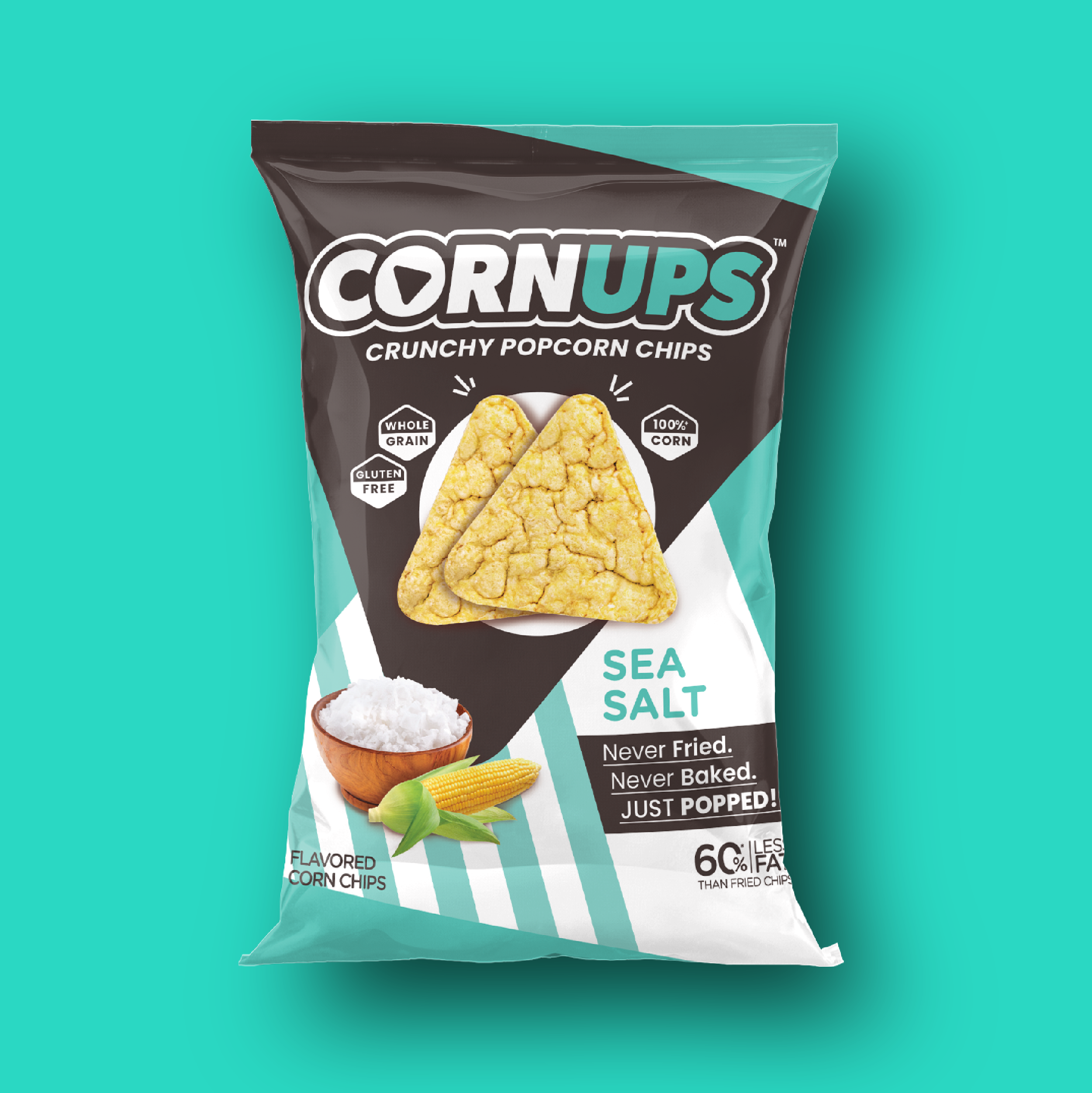 CornUps Popcorn Chips (All Flavors Box)