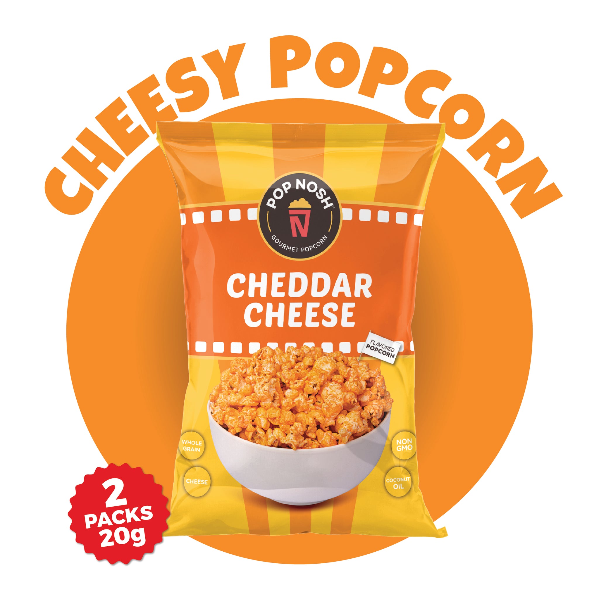 The Road Trip Popcorn Box | Pop Nosh Gourmet Popcorn – Pop Nosh Online Shop