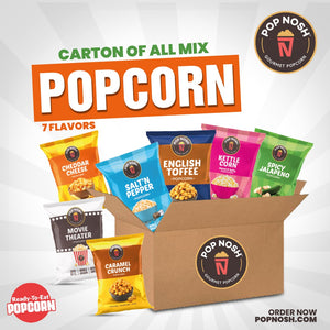 All Flavors Mix Popcorn & ChipSticks Carton