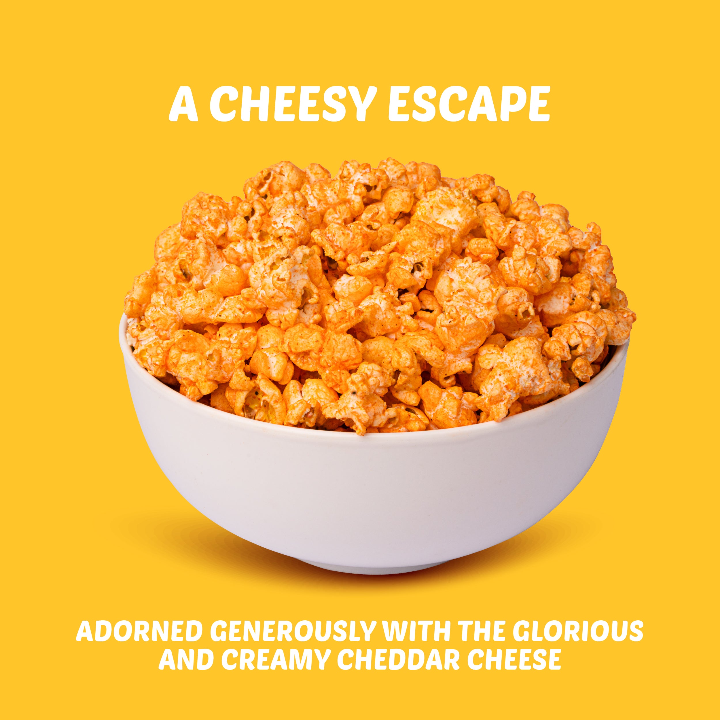 Cheddar Cheese Popcorn Packs
