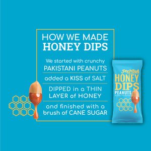 Honey Dips (Honey Roasted Almonds and Peanuts)